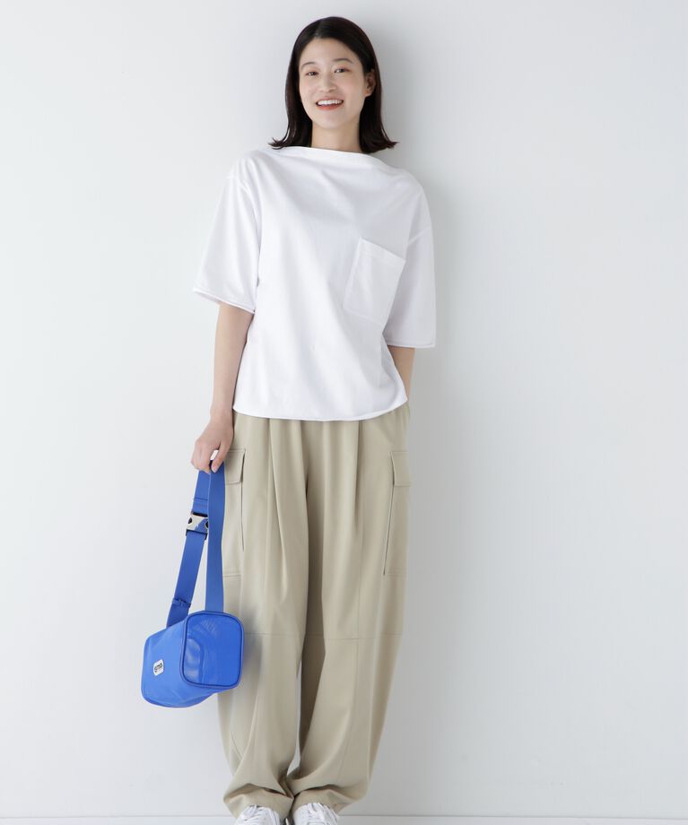  「◆キュプラポリエステル フィブリルサテンストレッチパンツ」|その他|