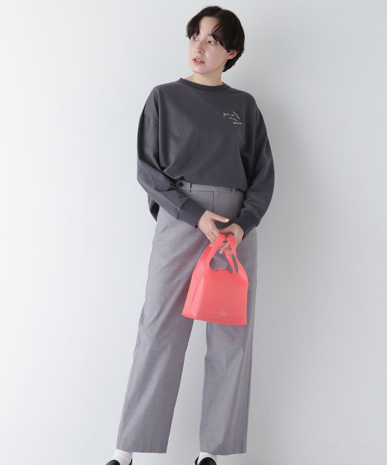  「◆ミニ裏毛ロゴトレーナー」|Tシャツ・カットソー|