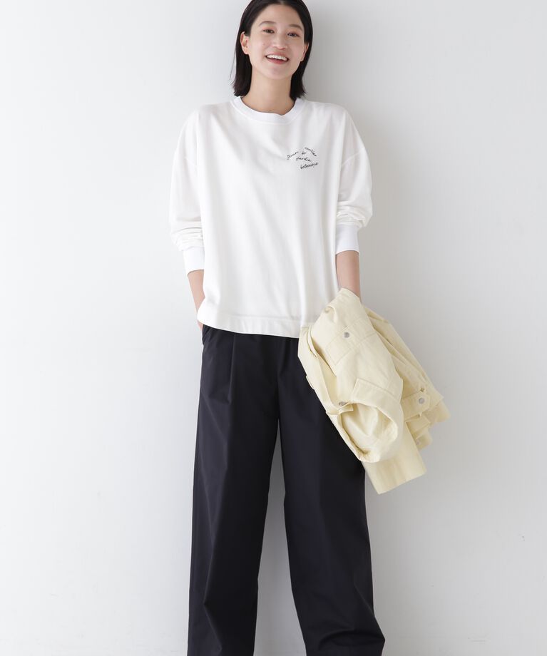  「◆ミニ裏毛ロゴトレーナー」|Tシャツ・カットソー|