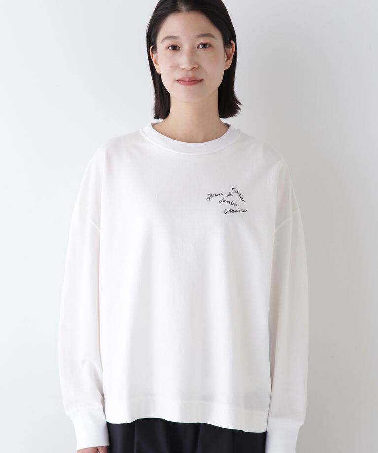  「◆ミニ裏毛ロゴトレーナー」|Tシャツ・カットソー|