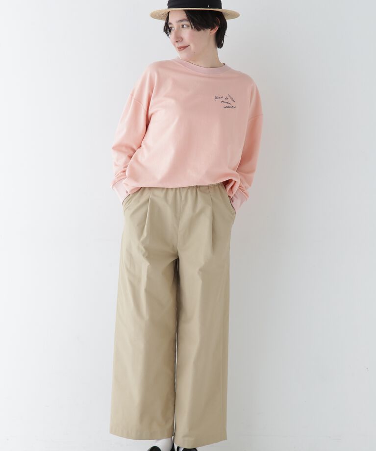  「◆ミニ裏毛ロゴトレーナー」|Tシャツ・カットソー|
