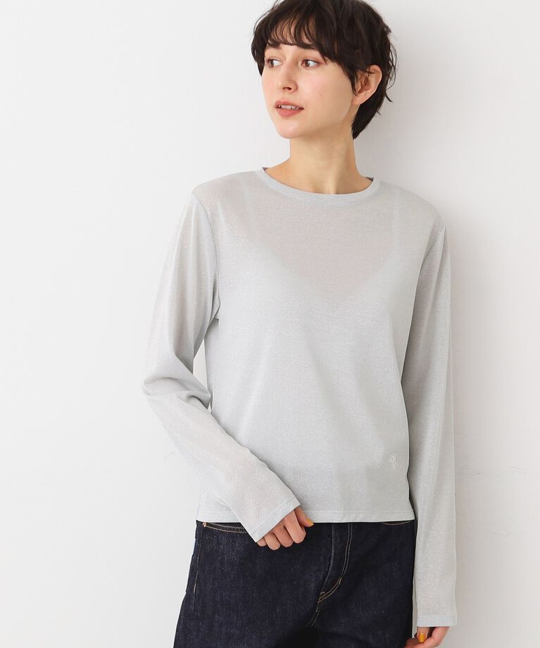Dessin「【洗える】シアーカットソー」|Tシャツ・カットソー|ライトグレー(011