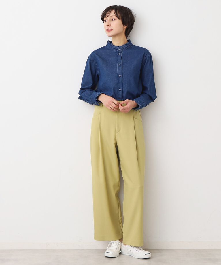 Dessin「【洗える】タック入りワイドパンツ（S～L）」|その他|