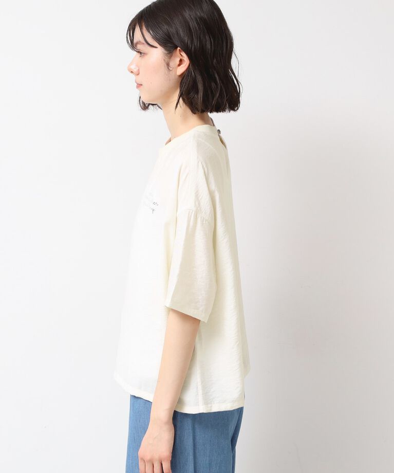 Dessin「【洗える・4サイズ展開】ロゴ入りブラウス（XS～L）」|シャツ・ブラウス|