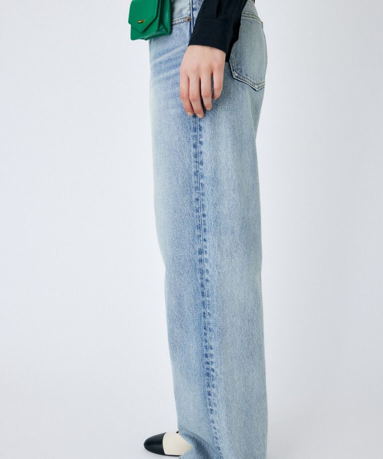MOUSSY「90S LOWRISE LOOSE STRAIGHT」|デニム|