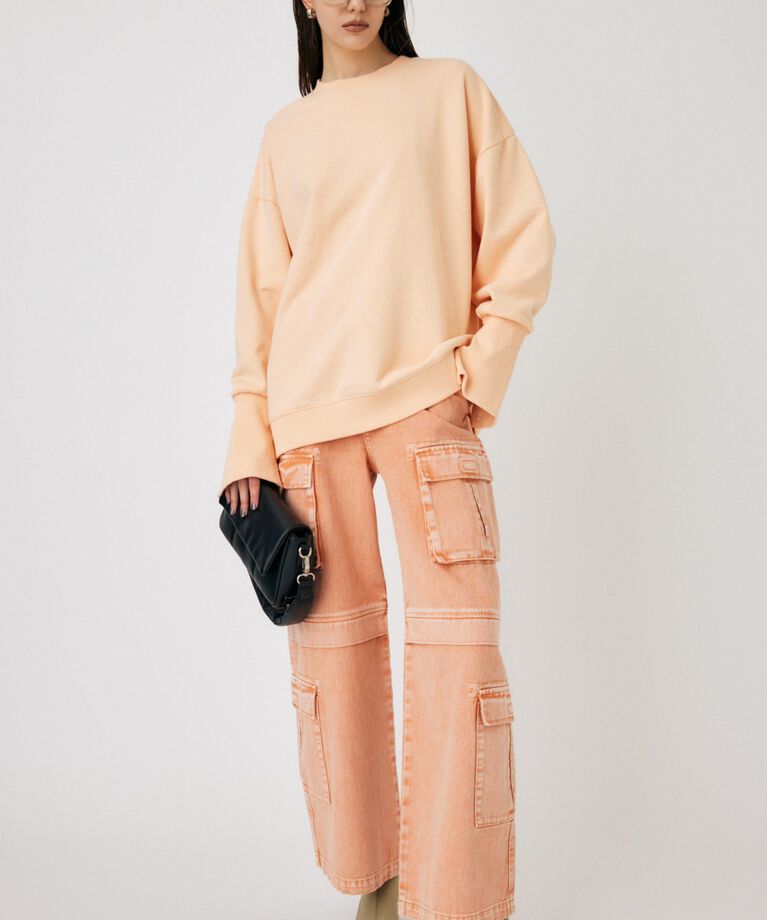 MOUSSY「LOWRISE CARGO STRAIGHT」|デニム|