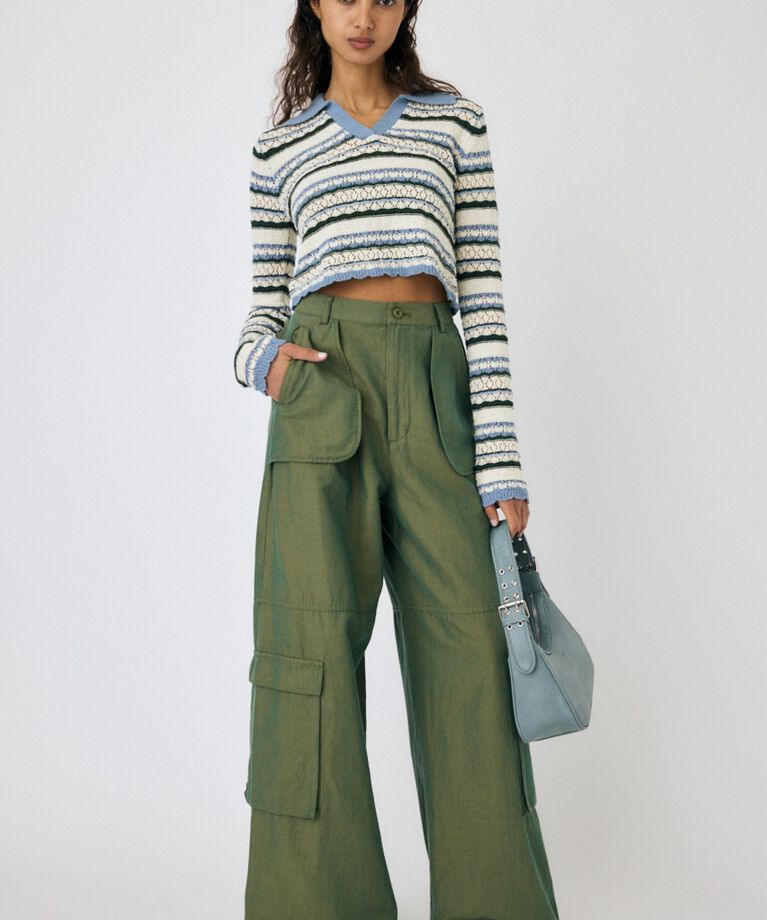 MOUSSY「OUT POCKET BAG カーゴパンツ」|その他|KHA