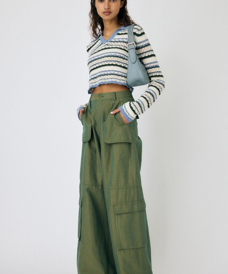 MOUSSY「OUT POCKET BAG カーゴパンツ」|その他|