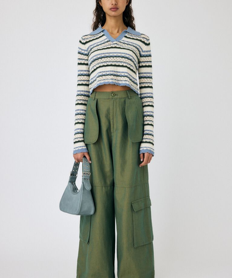 MOUSSY「OUT POCKET BAG カーゴパンツ」|その他|