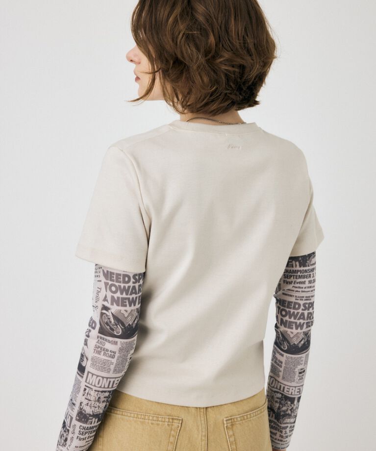 MOUSSY「SUVIN GIZA BASIC Tシャツ」|Tシャツ・カットソー|
