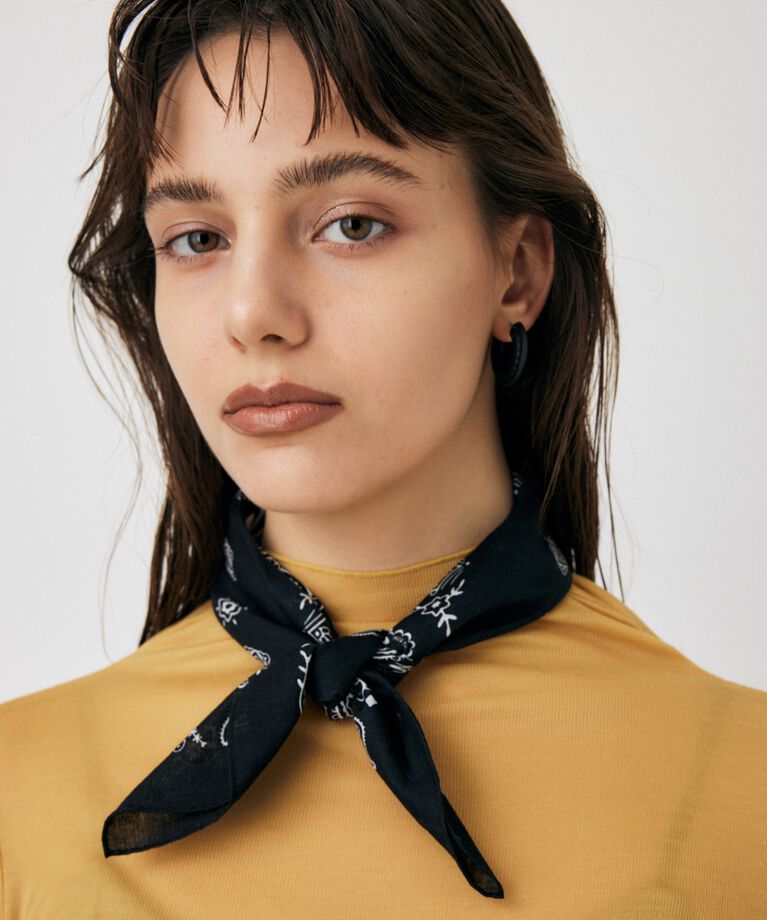 MOUSSY「BIKER バンダナ」|その他|BLK