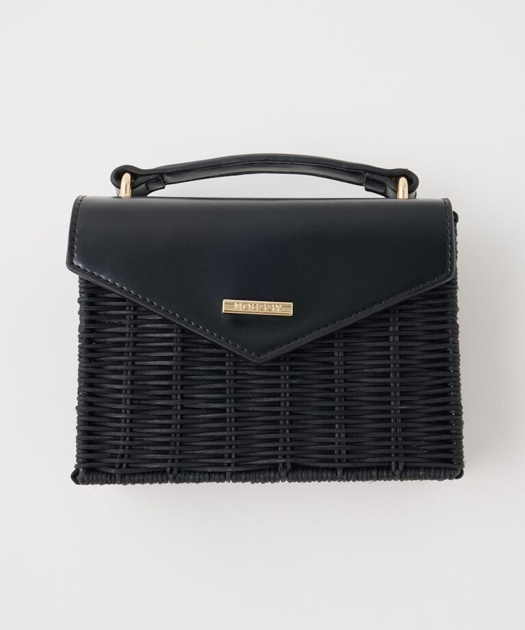MOUSSY「SQUARE BASKET バッグ」|その他|BLK