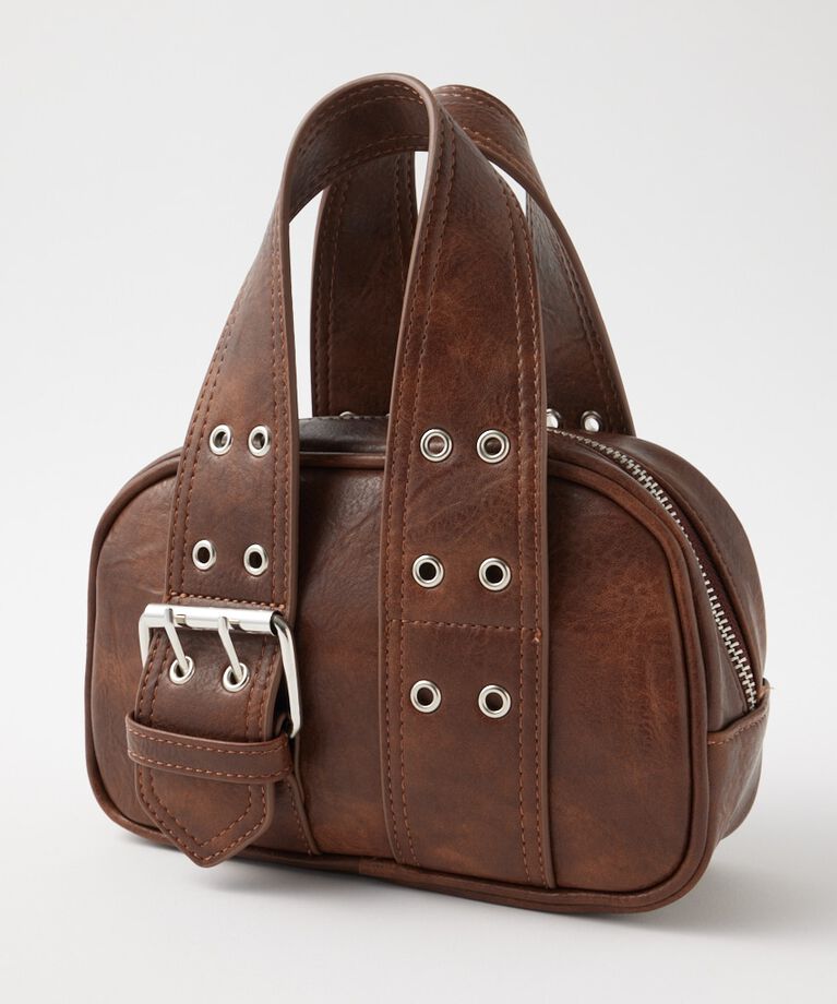 MOUSSY「BUCKLE HANDLE MINI ボストン」|その他|