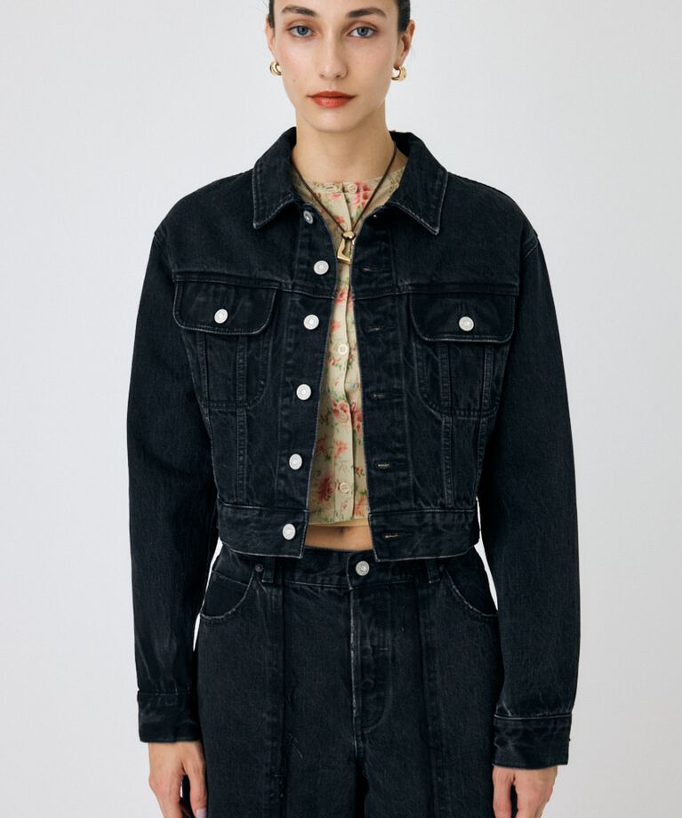 MOUSSY「90S SHORT デニムジャケット」|デニムジャケット|