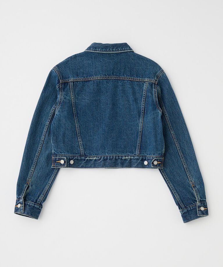 MOUSSY「90S SHORT デニムジャケット」|デニムジャケット|