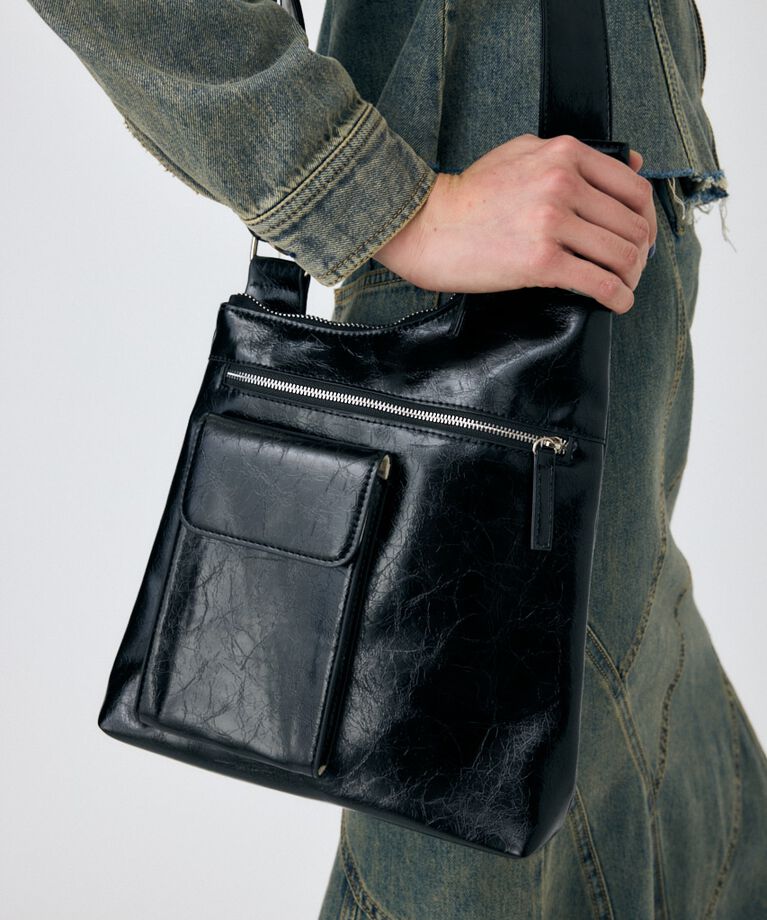 MOUSSY「UTILITY ショルダー バッグ」|その他|BLK