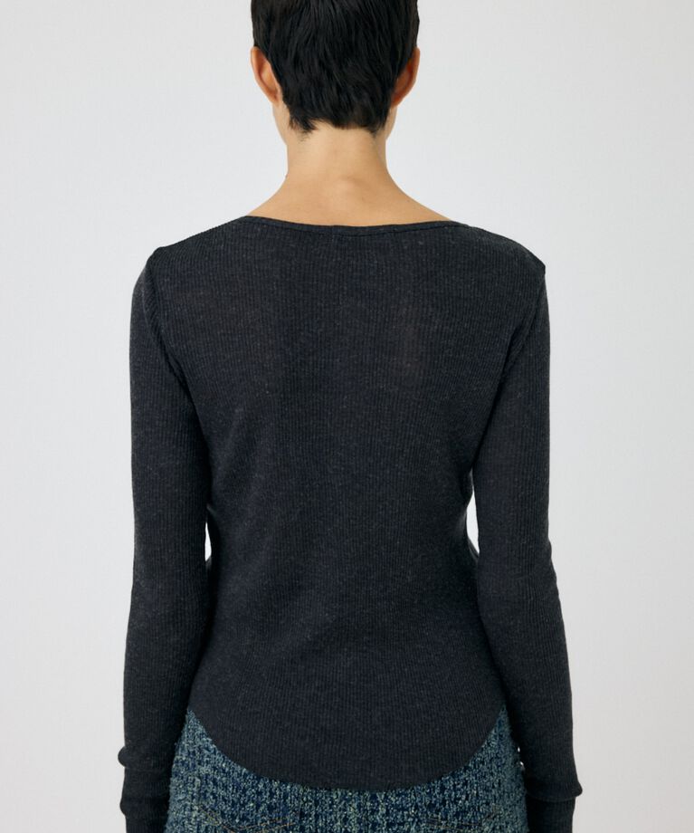 MOUSSY「HENRY NECK ロンT」|Tシャツ・カットソー|