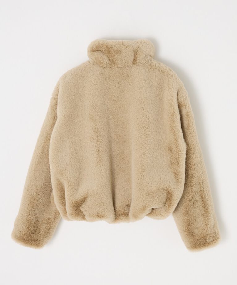 MOUSSY「FAUX FUR スタンドカラージャケット」|その他|