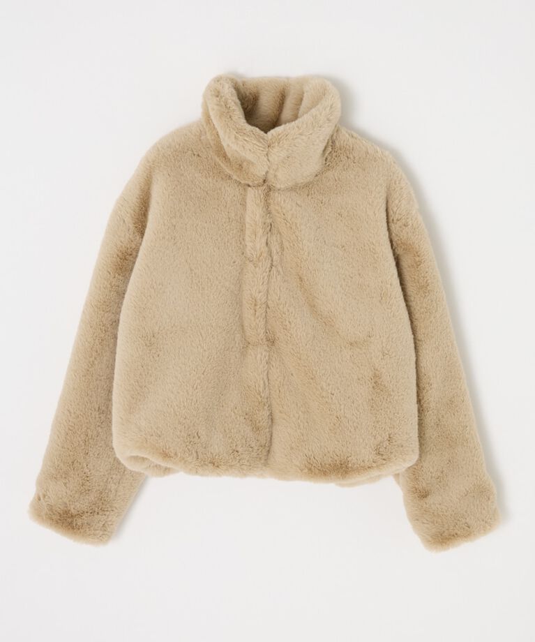 MOUSSY「FAUX FUR スタンドカラージャケット」|その他|