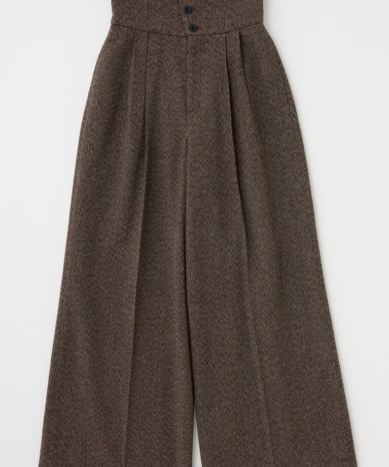MOUSSY「FOLD WAIST ワイドスラックス」|その他|
