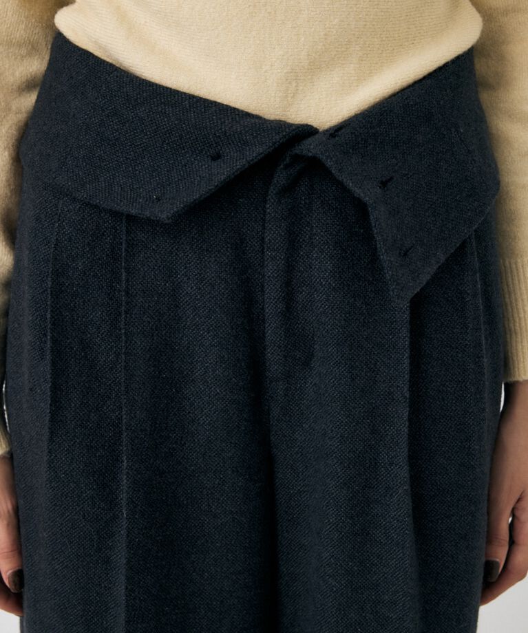 MOUSSY「FOLD WAIST ワイドスラックス」|その他|