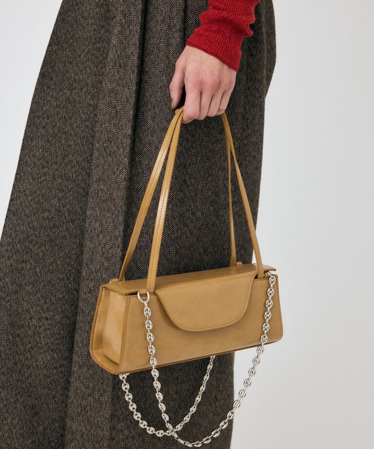 MOUSSY「CHAIN MIX ストラップバッグ」|その他|BEG