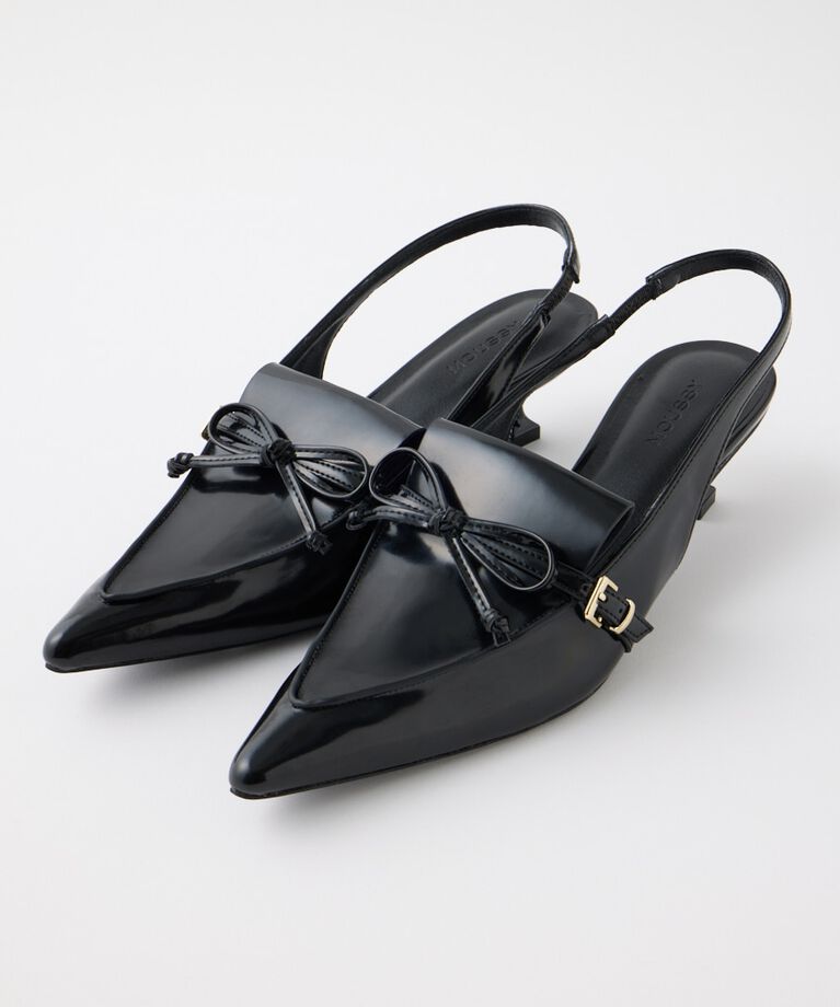 MOUSSY「RIBBON LOAFER パンプス」|サンダル|