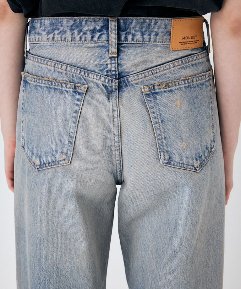 MOUSSY「MIDRISE  バギーデニム」|デニム|