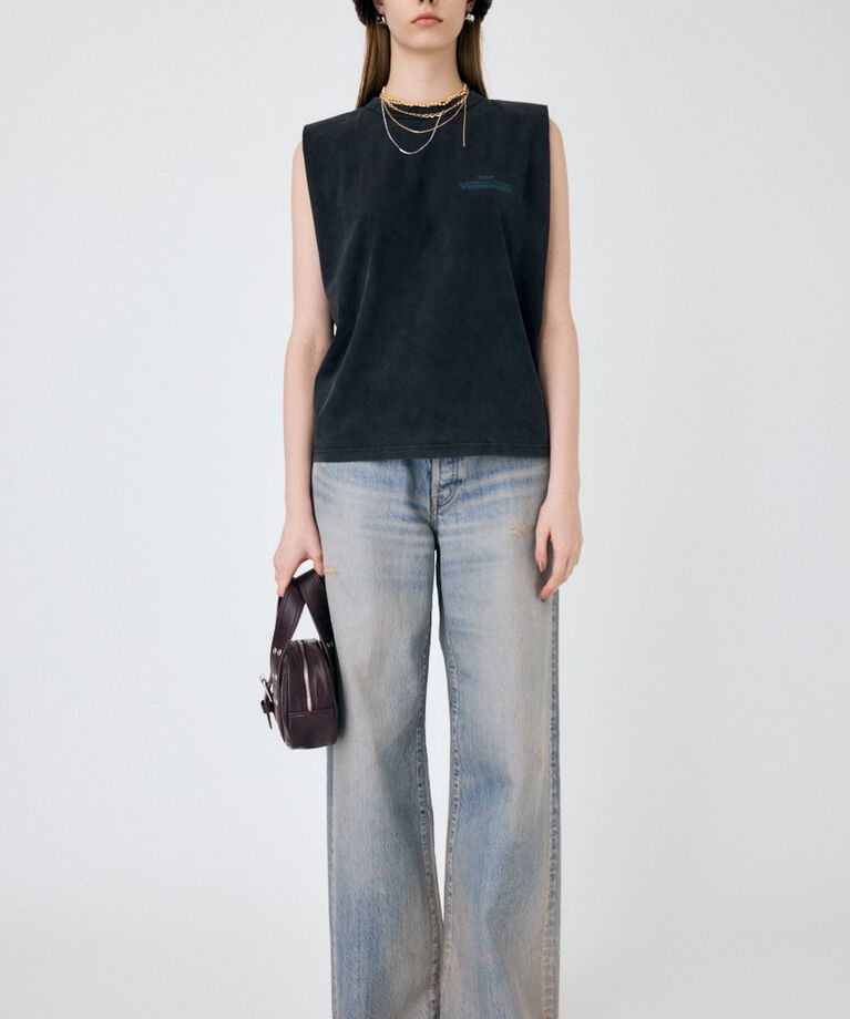 MOUSSY「MIDRISE  バギーデニム」|デニム|