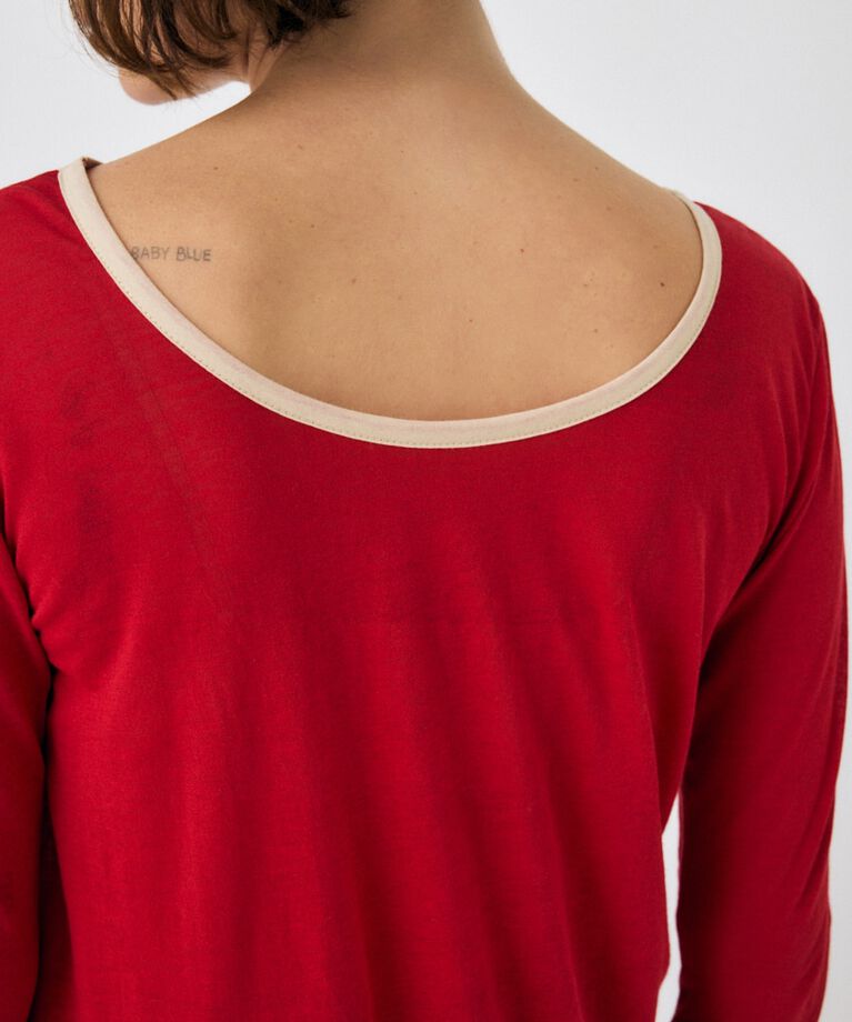 MOUSSY「SHEER LOGO ロングスリーブTシャツ」|Tシャツ・カットソー|