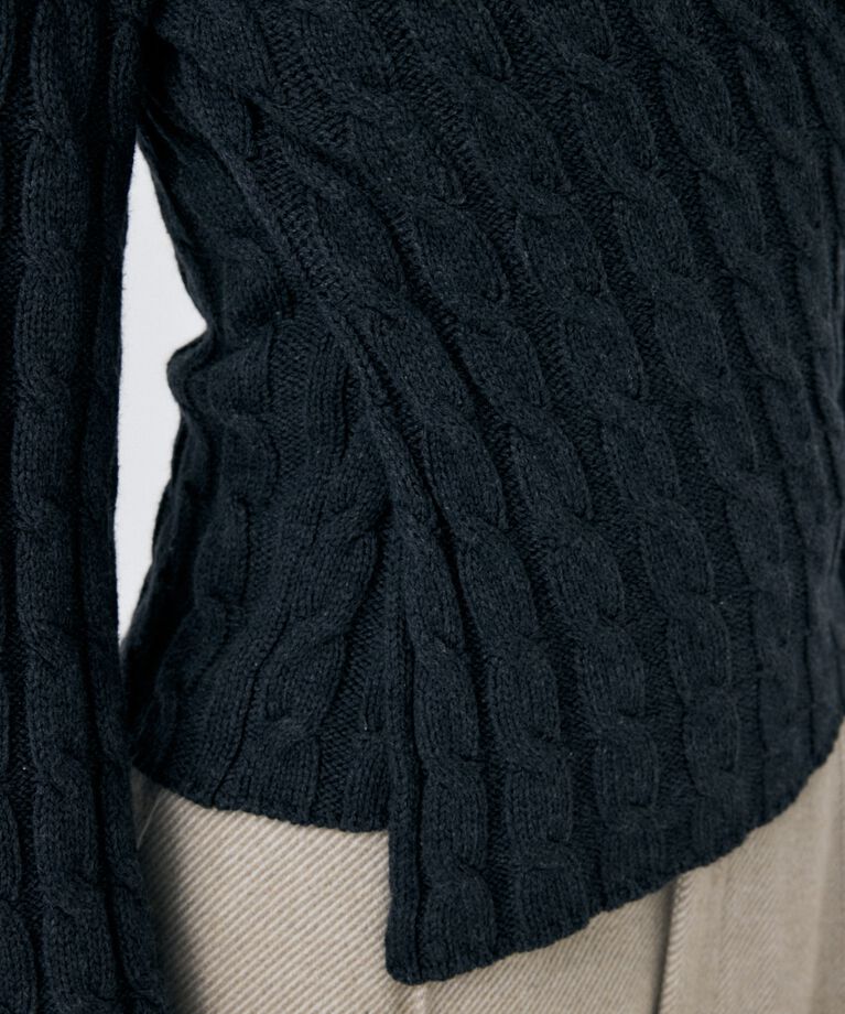 MOUSSY「CABLE LINE ニット」|ニット・セーター|