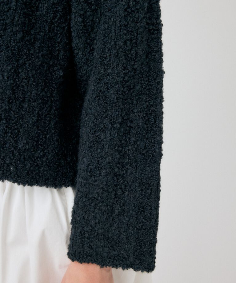 MOUSSY「OPEN COLLAR ニット」|ニット・セーター|