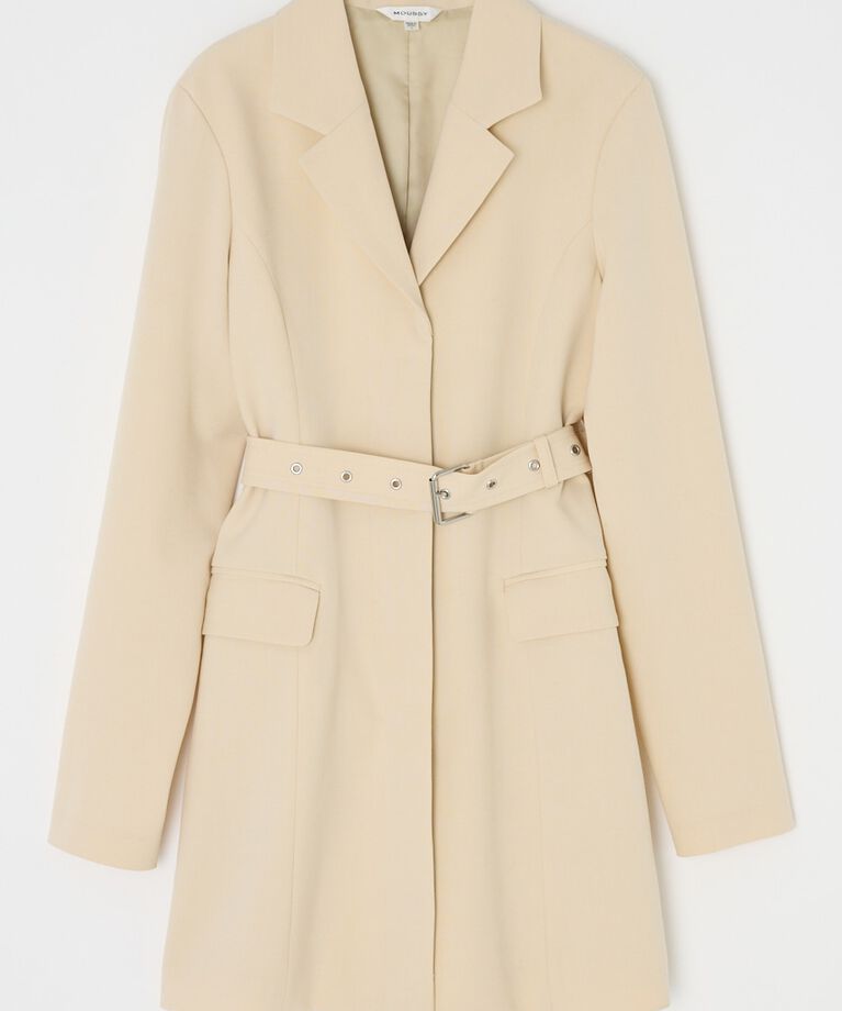 MOUSSY「LONG SLEEVE BLAZER ミニドレス」|ワンピース|