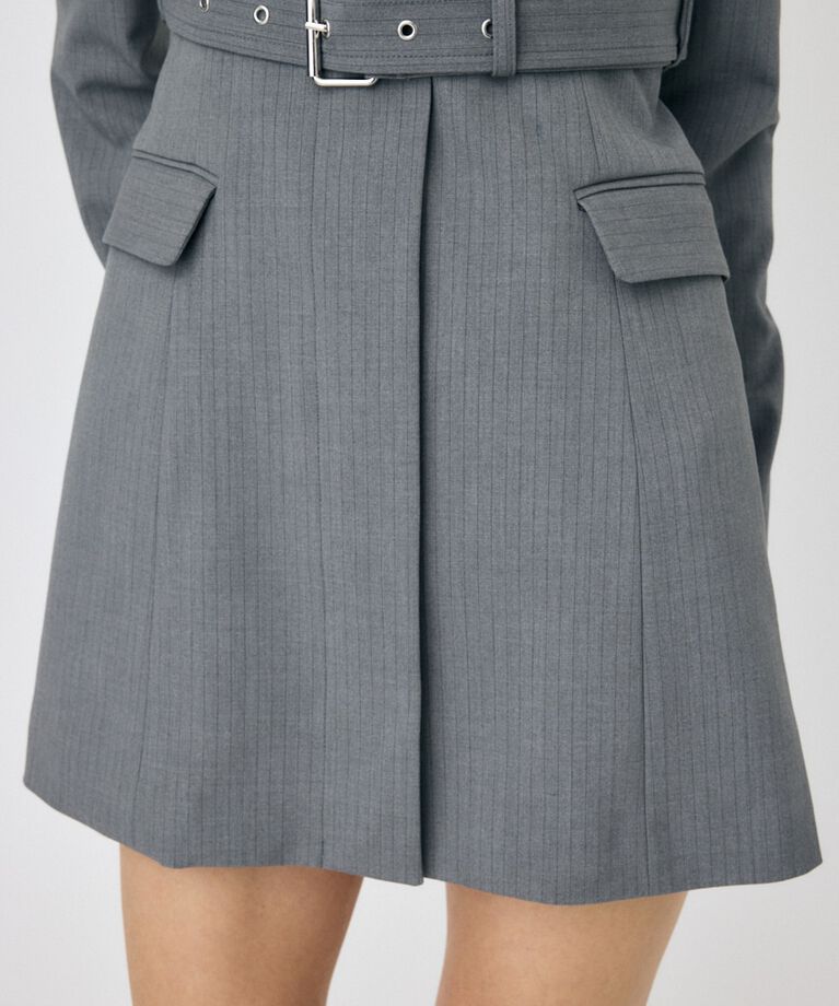 MOUSSY「LONG SLEEVE BLAZER ミニドレス」|ワンピース|