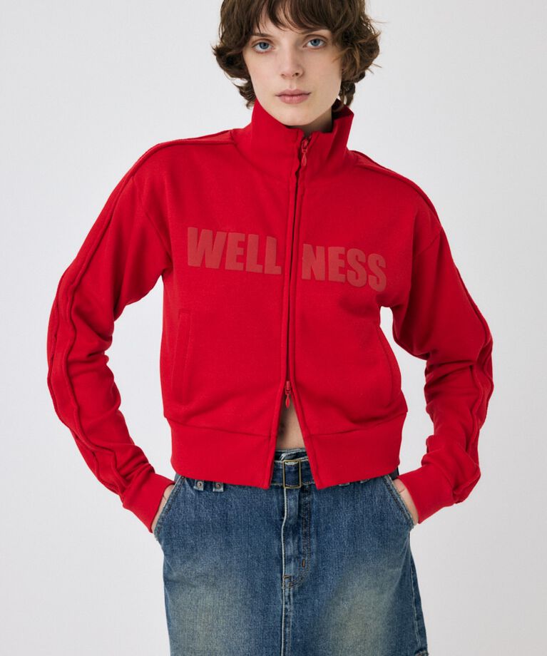 MOUSSY「WELLNESS トラックジャケット」|その他|RED