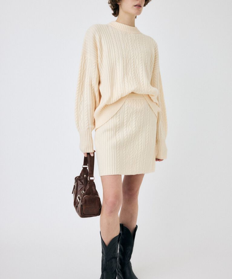 MOUSSY「RIB CABLE ミニスカート」|スカート|IVOY3