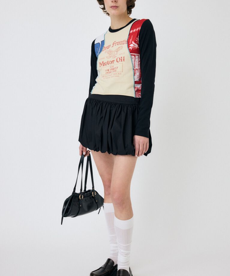 MOUSSY「REMAKE TINY ロンT」|Tシャツ・カットソー|