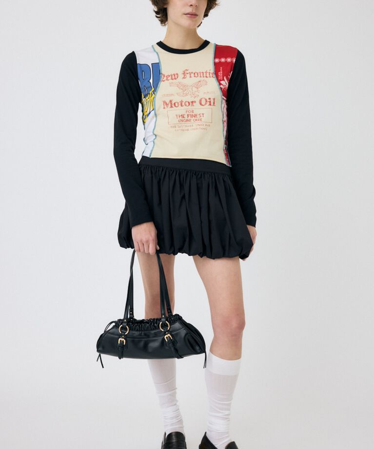 MOUSSY「REMAKE TINY ロンT」|Tシャツ・カットソー|