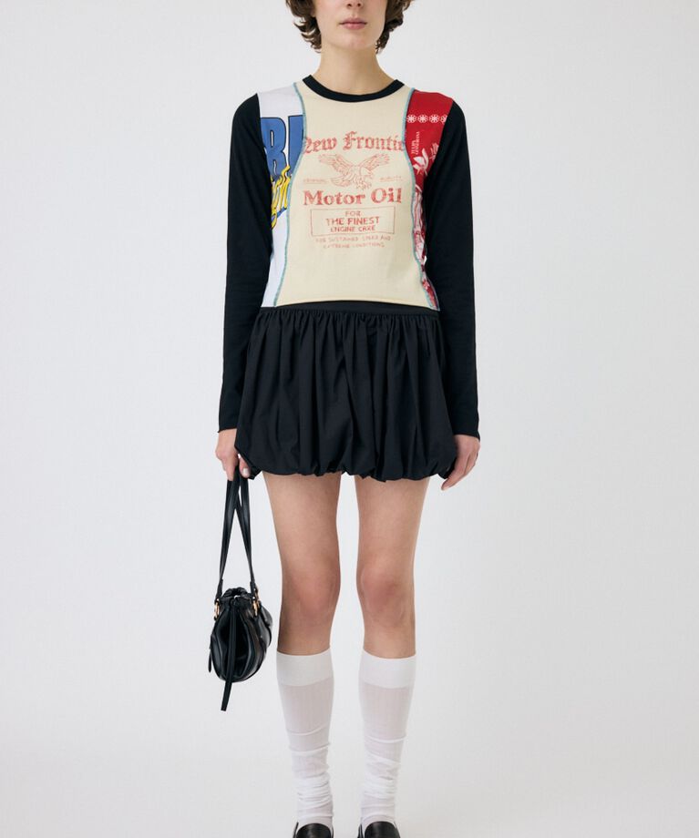 MOUSSY「REMAKE TINY ロンT」|Tシャツ・カットソー|