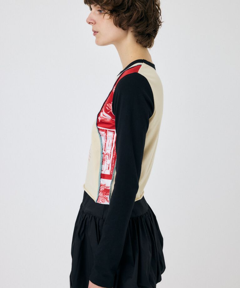 MOUSSY「REMAKE TINY ロンT」|Tシャツ・カットソー|