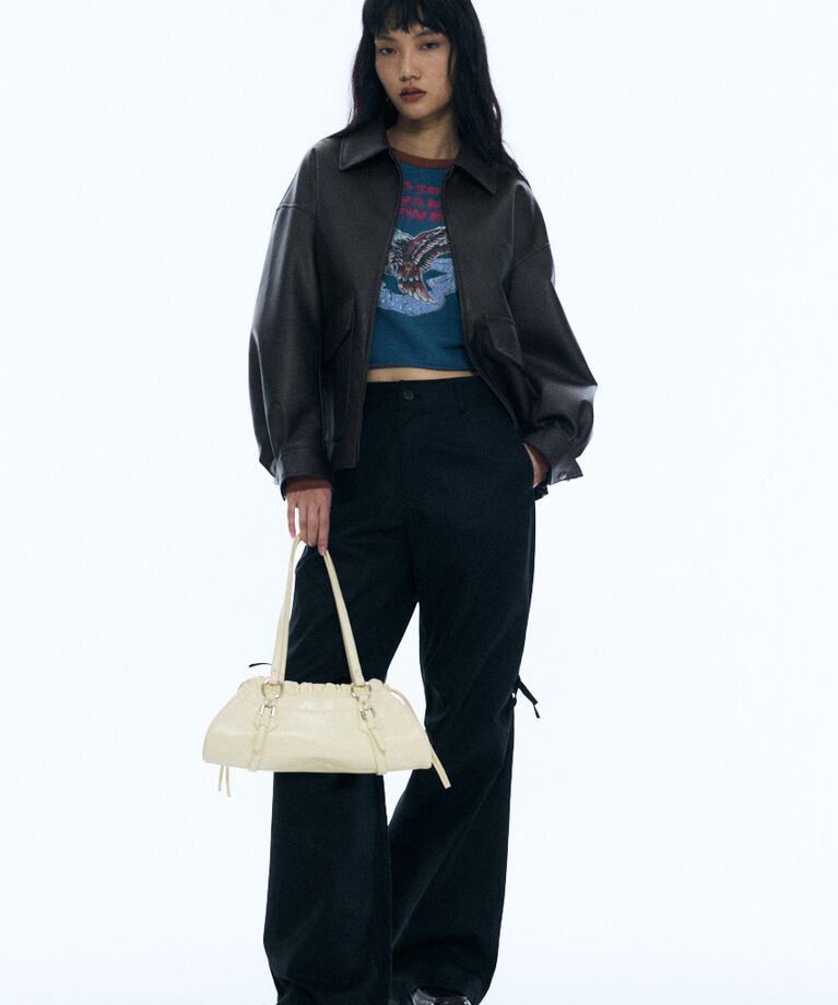 MOUSSY「REMAKE TINY ロンT」|Tシャツ・カットソー|
