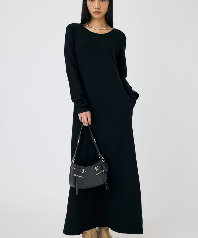 MOUSSY「BACK OPEN マキシドレス」|ワンピース|
