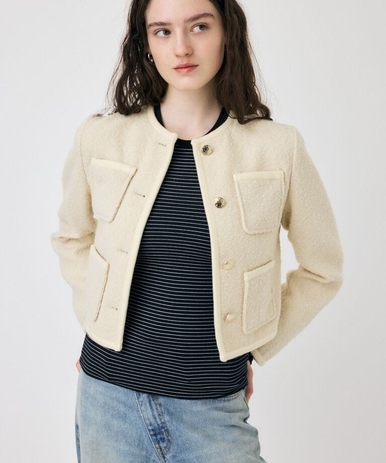 MOUSSY「CLASSIC ツイードジャケット」|その他|IVOY3