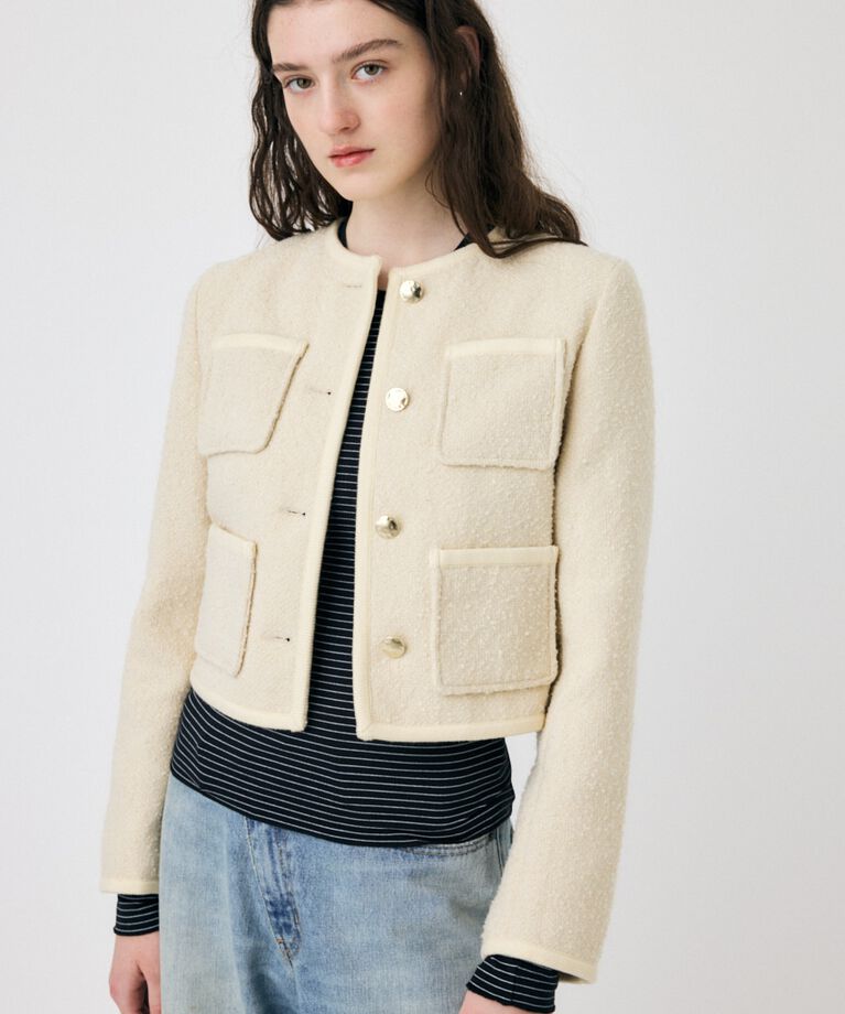 MOUSSY「CLASSIC ツイードジャケット」|その他|