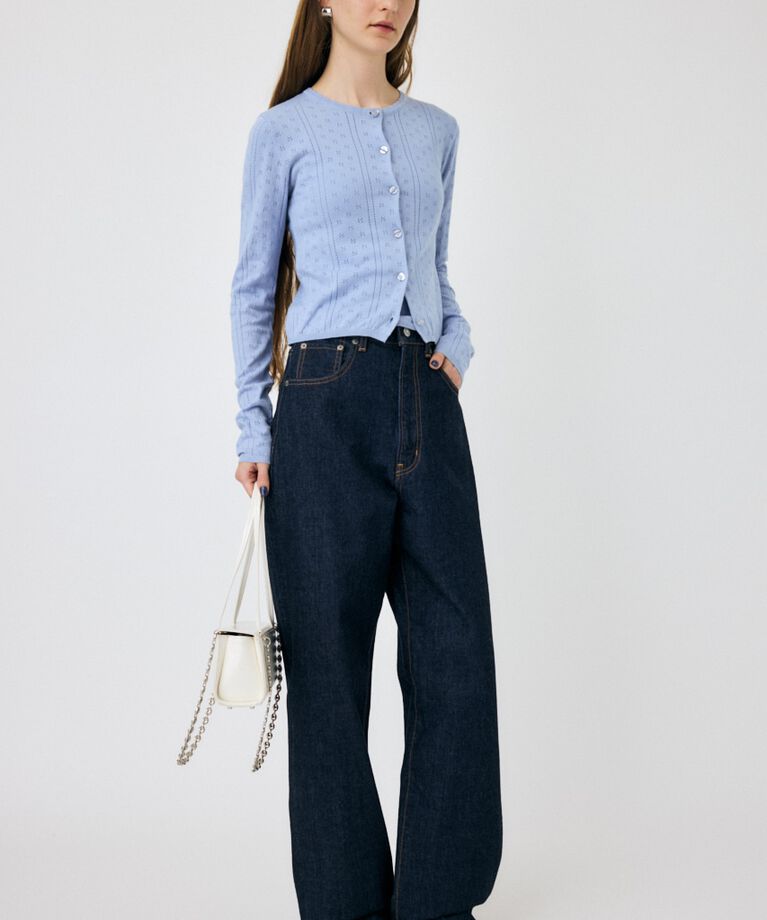 MOUSSY「PICOT EYELET ニットアンサンブル」|ニット・セーター|