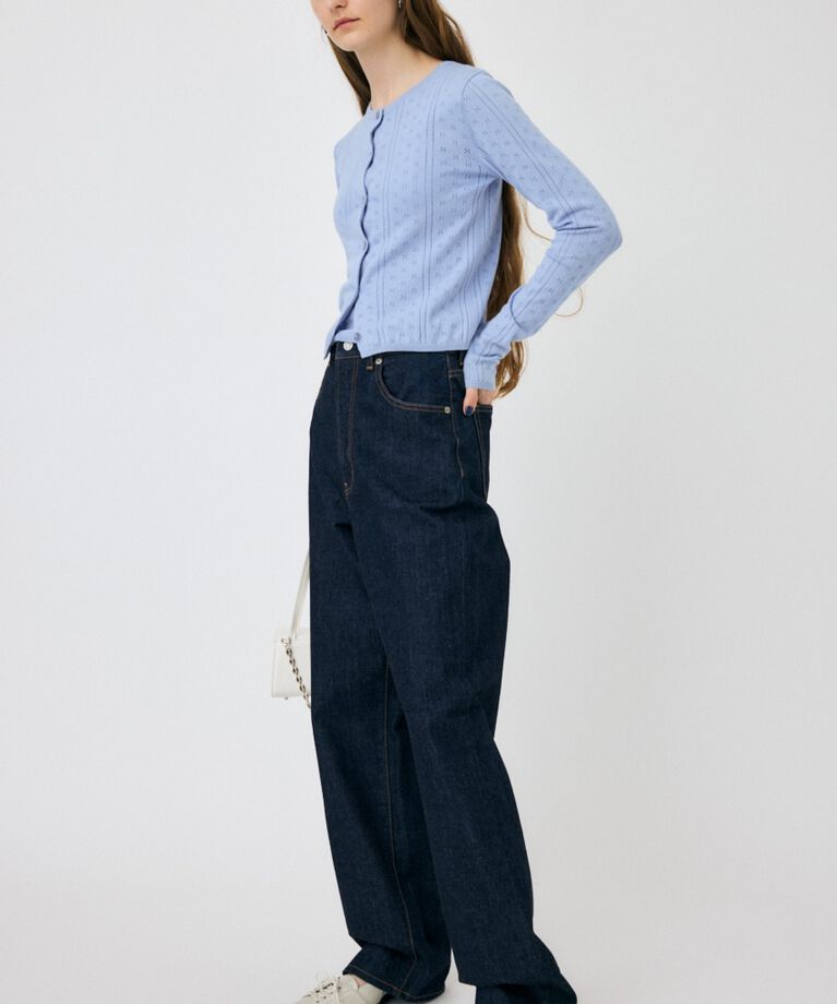 MOUSSY「PICOT EYELET ニットアンサンブル」|ニット・セーター|
