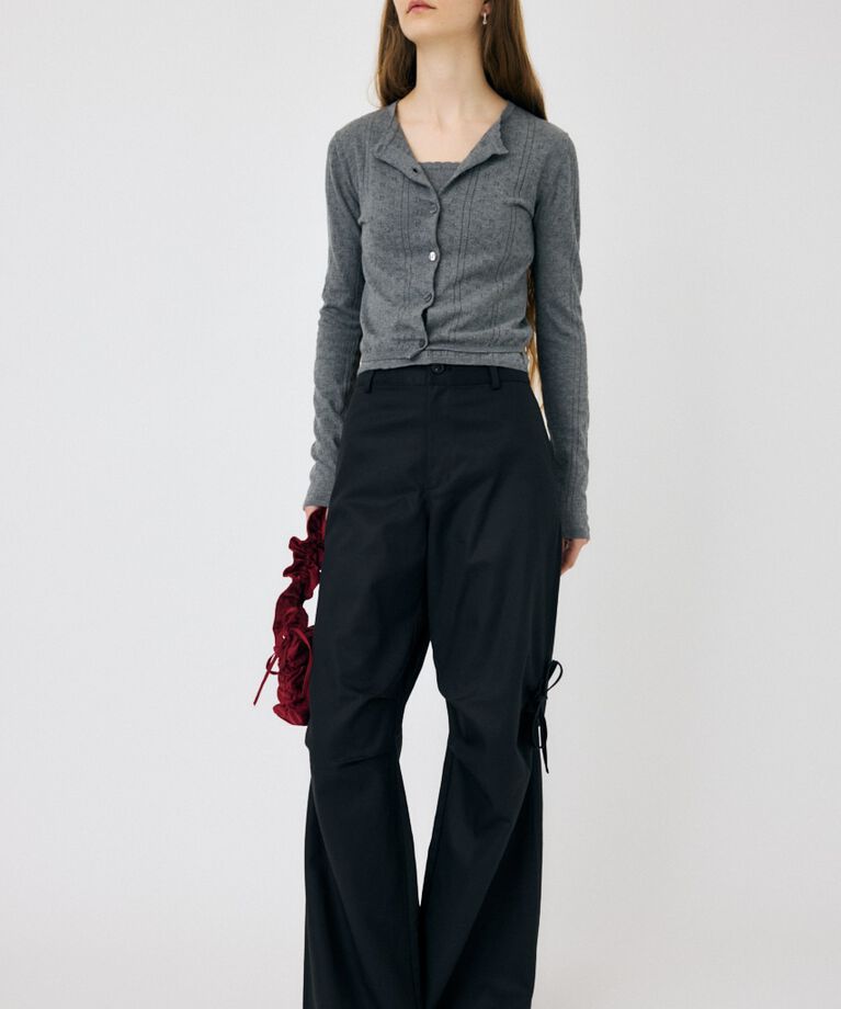 MOUSSY「PICOT EYELET ニットアンサンブル」|ニット・セーター|