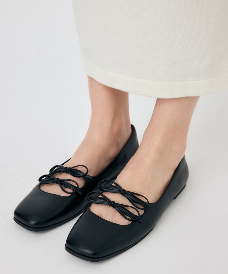 MOUSSY「BOW BALLET パンプス」|パンプス|