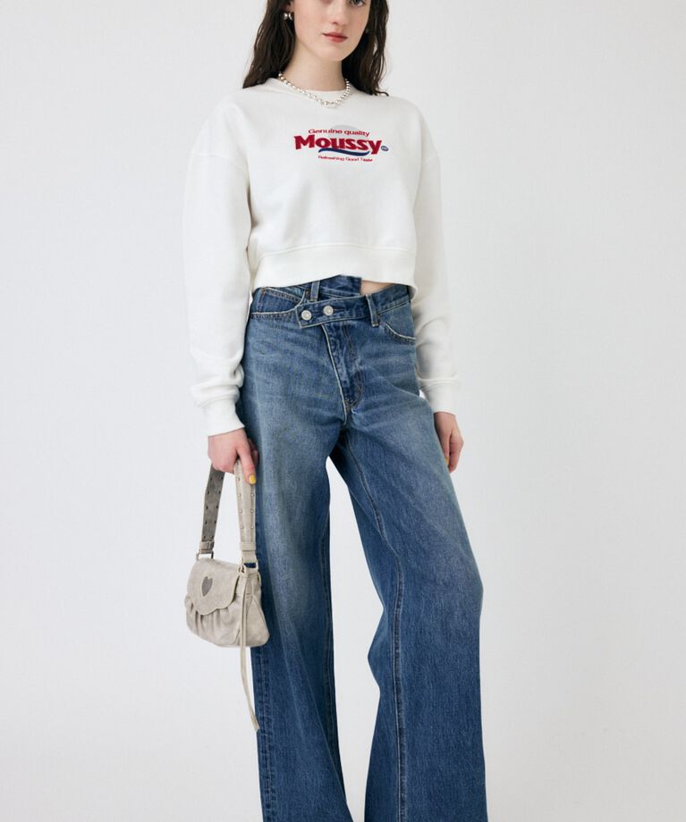 MOUSSY「MOUSSY PRODUCT ロゴプルオーバー」|パーカー|
