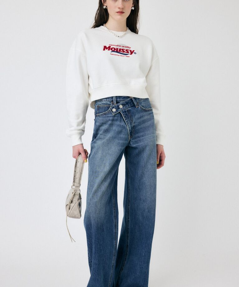 MOUSSY「MOUSSY PRODUCT ロゴプルオーバー」|パーカー|